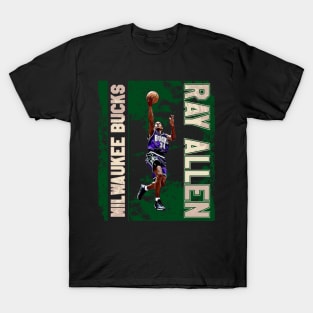 Ray allen || milwaukee bucks T-Shirt